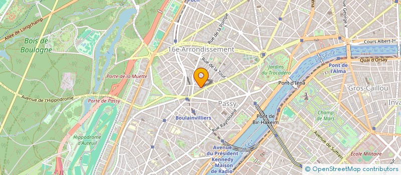 localisation de l'entreprise SOGRAND  PARIS