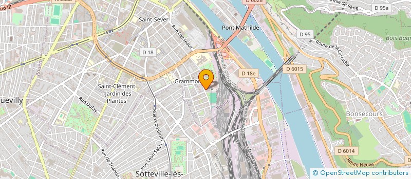 localisation de l'entreprise SOGRAPHISME à ROUEN