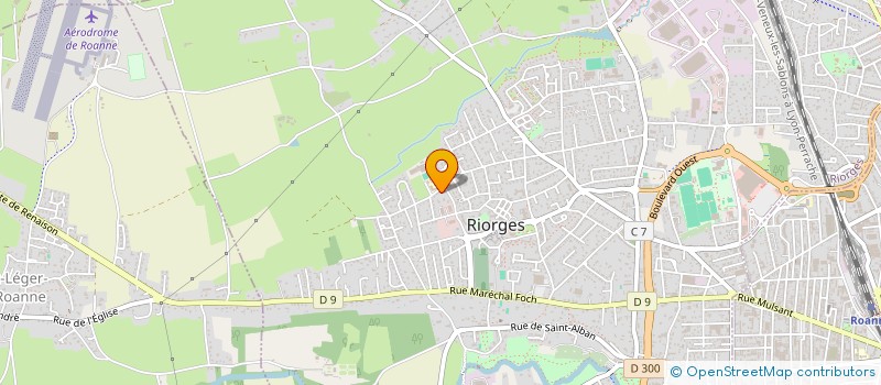 localisation de l'entreprise SOGREVIA à RIORGES