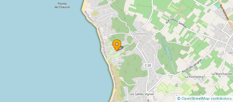 localisation de l'entreprise SOGREXI  SAINT-GEORGES-D'OLERON