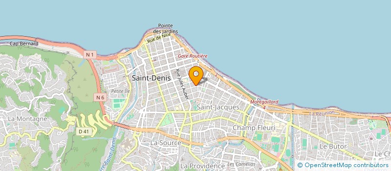localisation de l'entreprise SOGRIMA à SAINT-DENIS