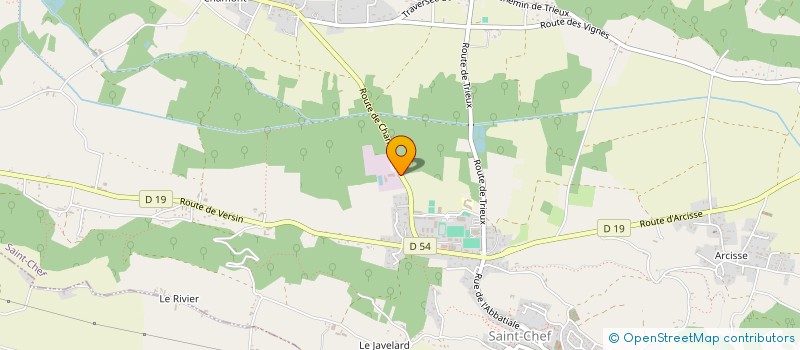 localisation de l'entreprise SOGRIVAL à SAINT-CHEF
