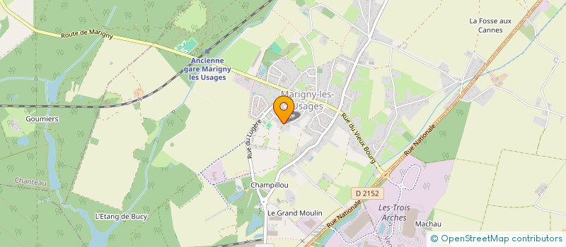 localisation de l'entreprise SOGUI  MARIGNY-LES-USAGES