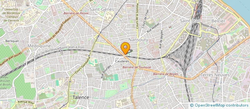 localisation de l'entreprise SOGUJAN  BORDEAUX