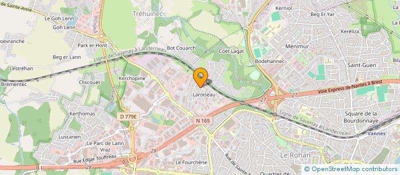 localisation de l'entreprise SOGYMAD à VANNES