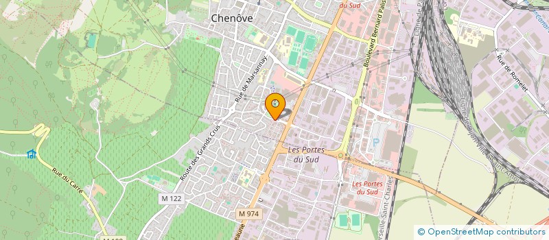 localisation de l'entreprise SOGYMEX IMMOBILIER à CHENOVE