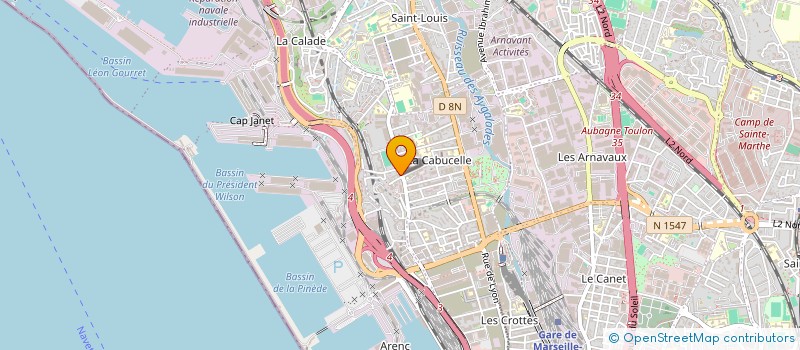 localisation de l'entreprise SOHA à MARSEILLE