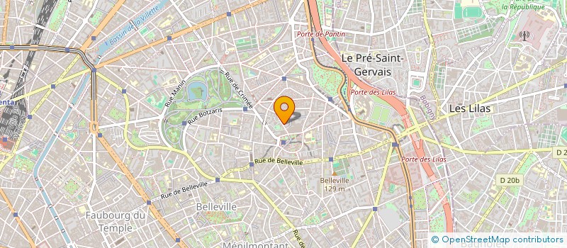 localisation de l'entreprise SOHA BAT  PARIS