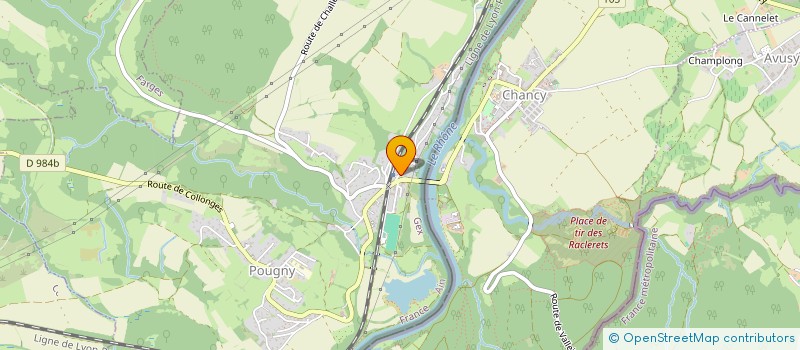 localisation de l'entreprise SOHA CONCEPTION  POUGNY