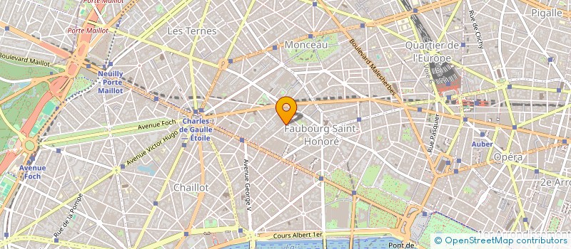 localisation de l'entreprise SOHA INTERNATIONAL  PARIS 08