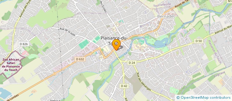 localisation de l'entreprise SOHA PERFORMANCES  PLAISANCE-DU-TOUCH