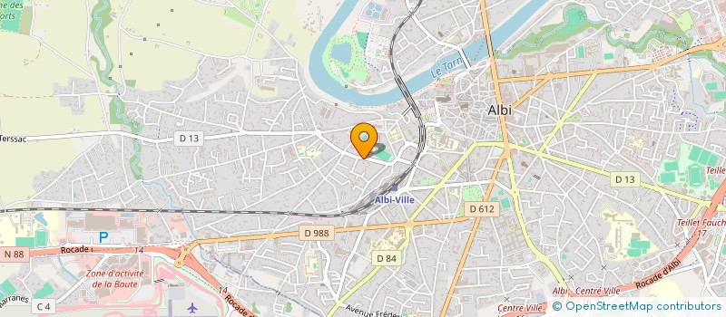 localisation de l'entreprise SOHAM FACTORY à ALBI