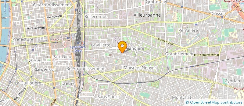 localisation de l'entreprise SOHAM YOGA  LYON