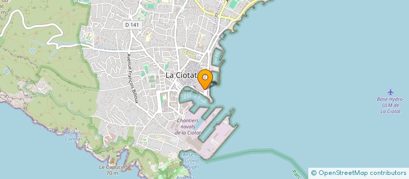 localisation de l'entreprise SOHAN MARKET à LA CIOTAT