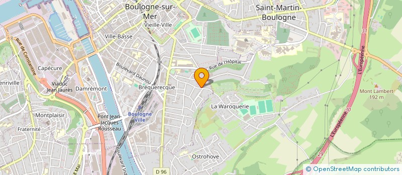 localisation de l'entreprise SOHAN MON FILS MON GUERRIER à BOULOGNE-SUR-MER