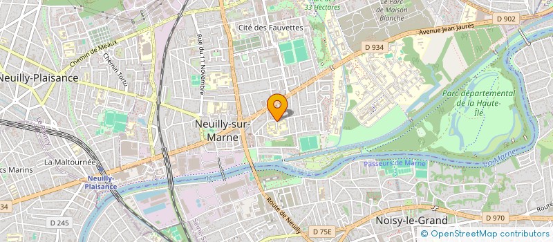 localisation de l'entreprise SOHAPPY à NEUILLY-SUR-MARNE