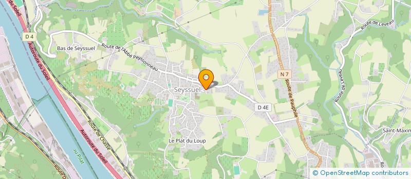 localisation de l'entreprise SOHASHY  SEYSSUEL