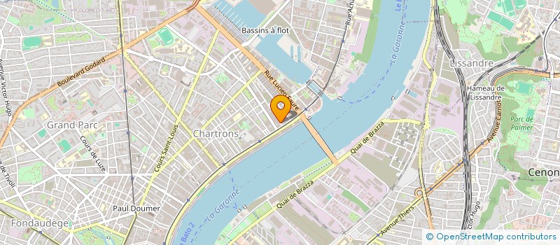 localisation de l'entreprise SOHAY  BORDEAUX