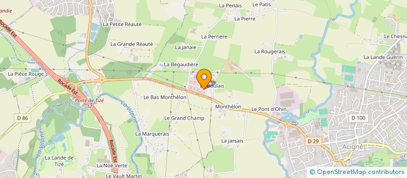localisation de l'entreprise SOHCAHTOA à ACIGNE