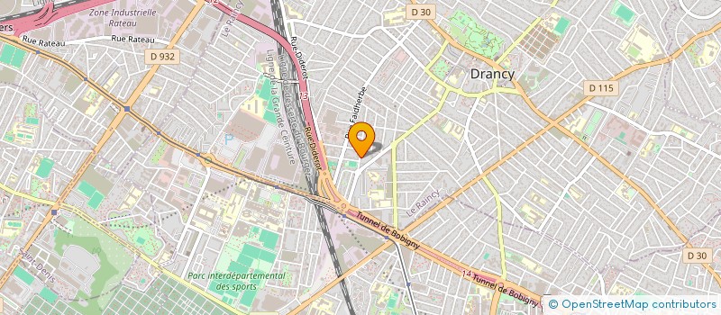 localisation de l'entreprise SOHEL DESIGN à DRANCY