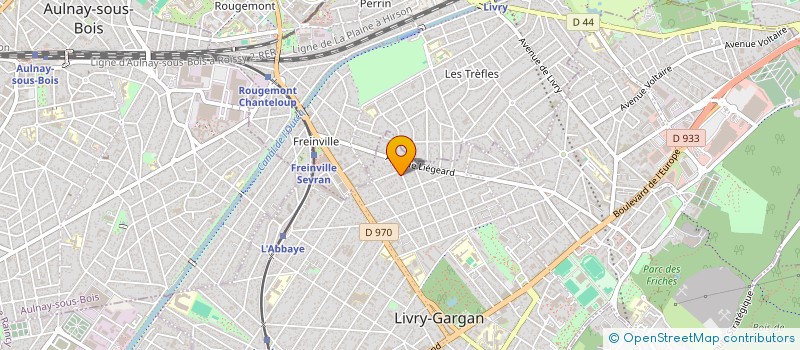 localisation de l'entreprise SOHERA à LIVRY-GARGAN