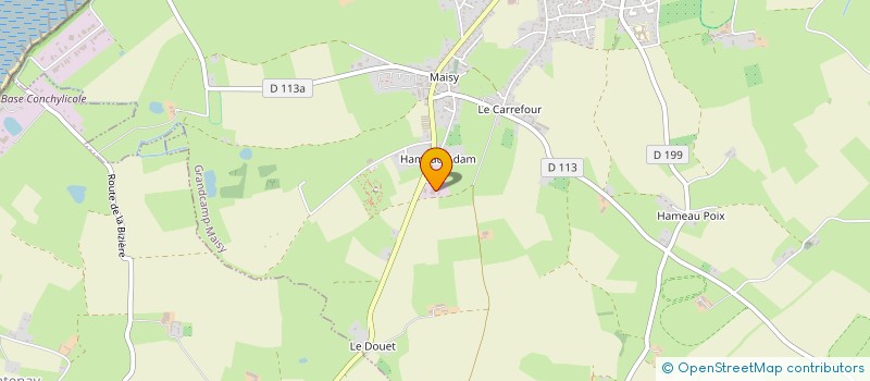 localisation de l'entreprise SOHIE  GRANDCAMP-MAISY