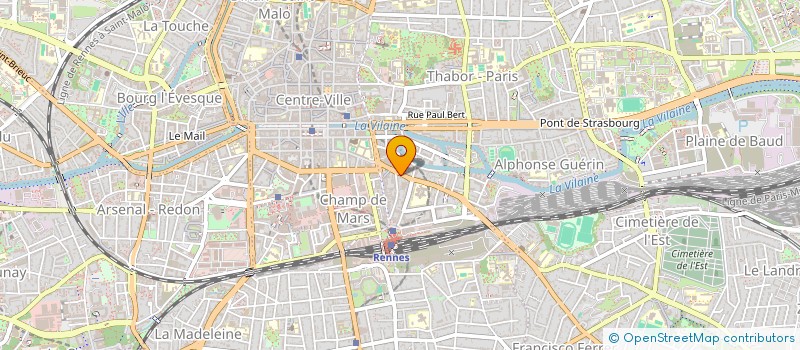 localisation de l'entreprise SOHIER à RENNES