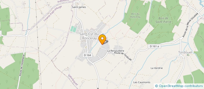 localisation de l'entreprise SOHIER AGENCEMENTS à ORBEC