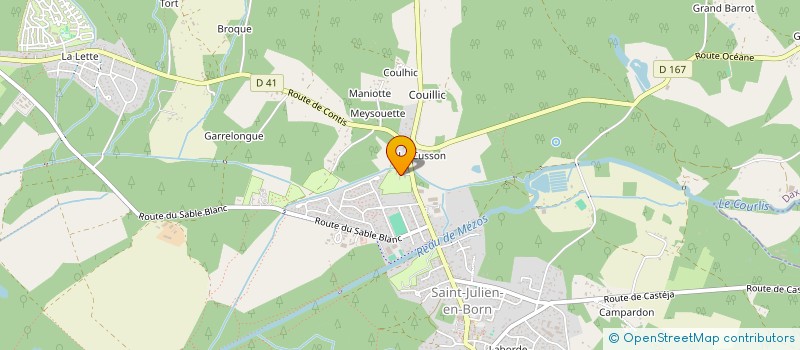 localisation de l'entreprise SOHIKA  SAINT-JULIEN-EN-BORN