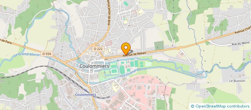 localisation de l'entreprise SOHLINE à COULOMMIERS
