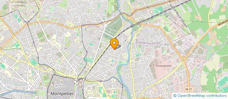 localisation de l'entreprise SOHM - RAKOTOVAO  MONTPELLIER