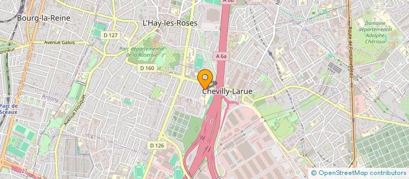 localisation de l'entreprise SOHNA,TRANSPORTS, LOGISTIQUES&SERVICES à CHEVILLY-LARUE
