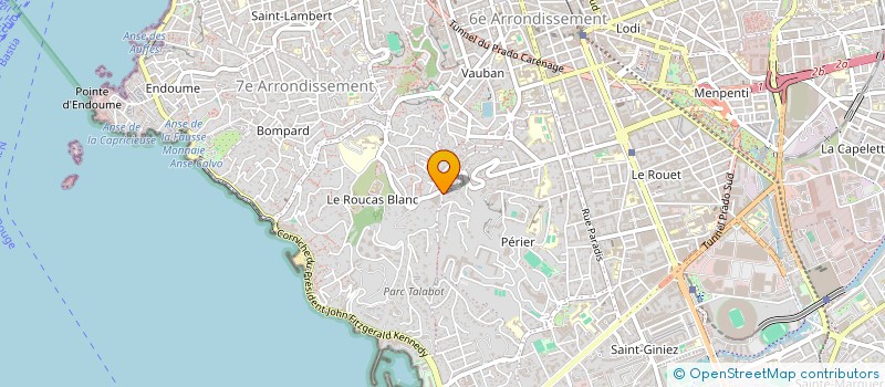 localisation de l'entreprise SOHO 21 à MARSEILLE