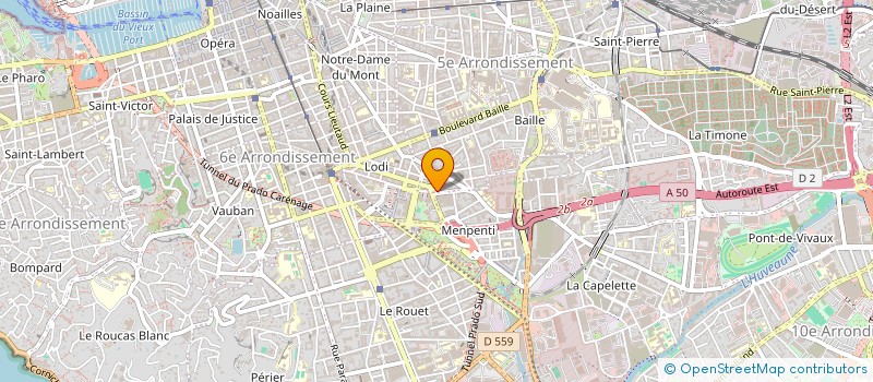 localisation de l'entreprise SOHO à MARSEILLE