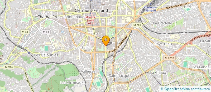 localisation de l'entreprise SOHO AUVERGNE à CLERMONT-FERRAND