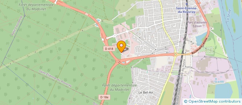 localisation de l'entreprise SOHO FINANCE à SAINT-ETIENNE-DU-ROUVRAY