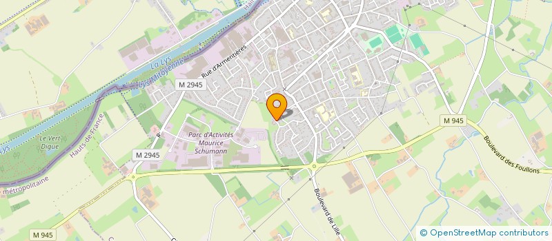 localisation de l'entreprise SOHO IMMO  COMINES