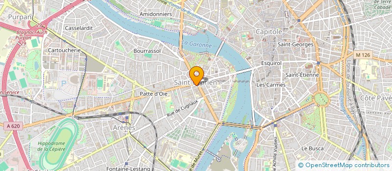 localisation de l'entreprise SOHOFT TOULOUSE à TOULOUSE