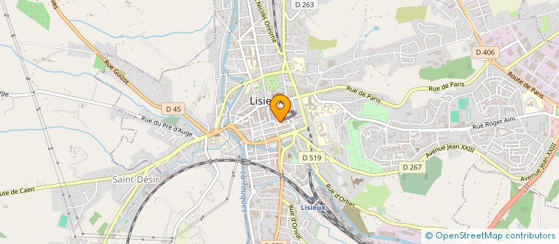 localisation de l'entreprise SOHOLEPOINTZERO à LISIEUX