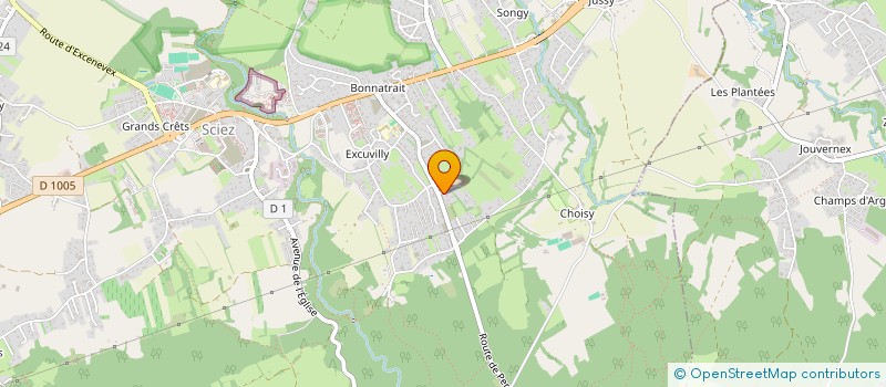 localisation de l'entreprise SOHOMA  SCIEZ