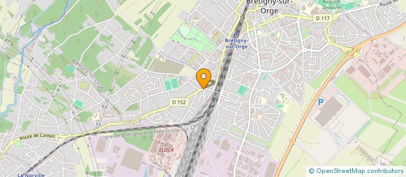 localisation de l'entreprise SOHOMARKET à BRETIGNY-SUR-ORGE