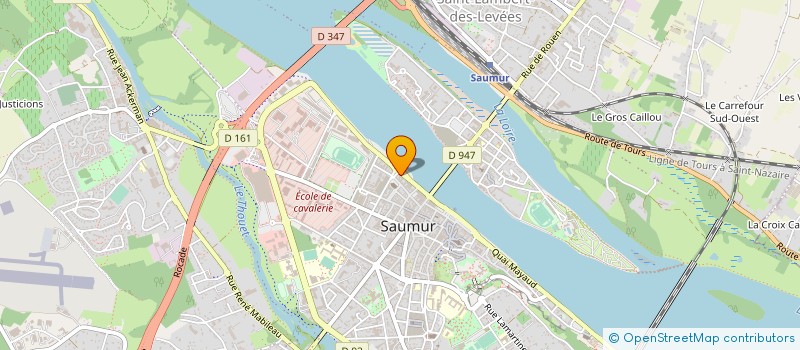 localisation de l'entreprise SOHOTEL à SAUMUR