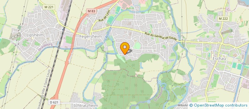 localisation de l'entreprise SOI  FEGERSHEIM