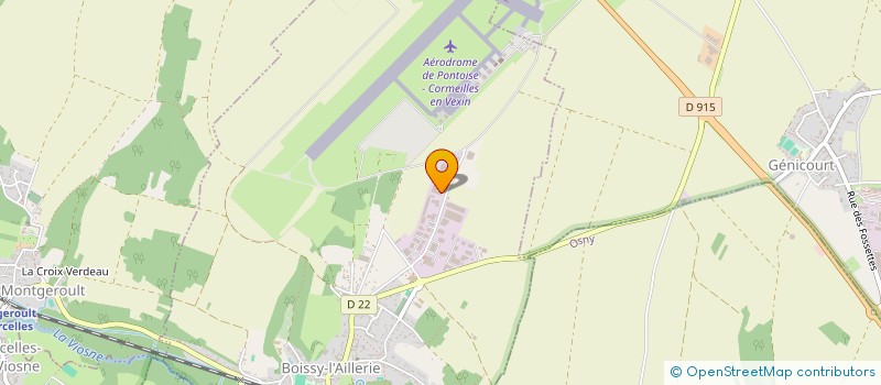 localisation de l'entreprise SOI DE GESTION COUDRIER  BOISSY L'AILLERIE