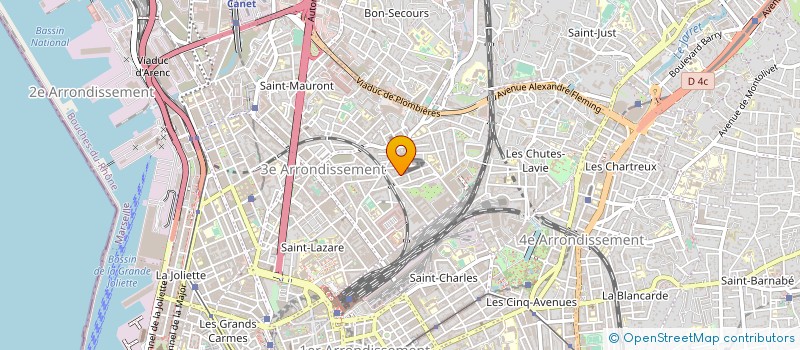 localisation de l'entreprise SOI-G à MARSEILLE