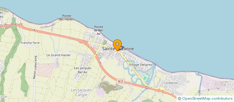 localisation de l'entreprise SOI SECURITE OCEAN INDIEN à SAINTE-SUZANNE