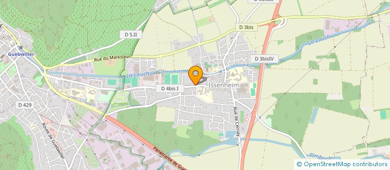 localisation de l'entreprise SOICHET/OPROMOLLA IMMOBILIER  ISSENHEIM