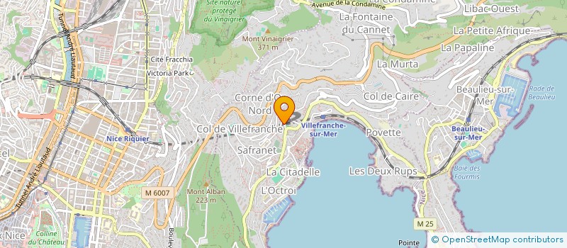 localisation de l'entreprise SOIE  NICE