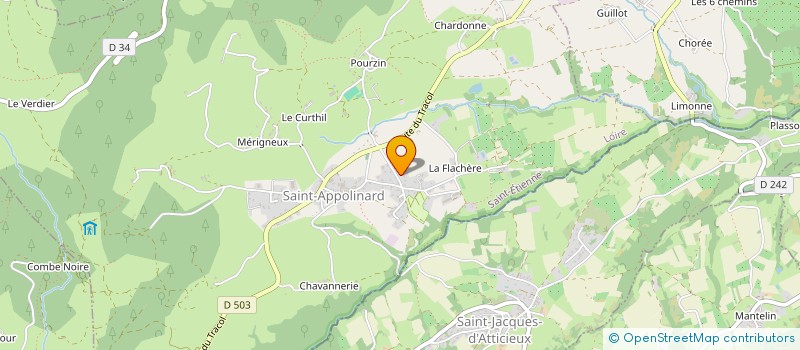 localisation de l'entreprise SOIERIES DU LIMONY à MACLAS