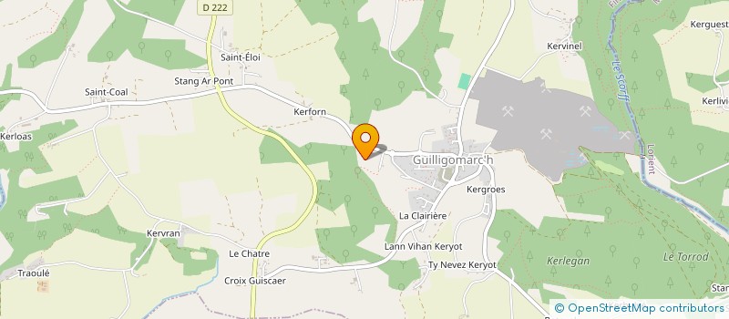 localisation de l'entreprise SOIF D'AVENTURE à QUIMPERLE